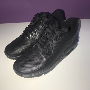 Nike Air Max 90’s customized all black